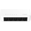 STRONG switch SW5000P/ 5x port Gigabit RJ45/ 10/100/1000 Mb/s/ 10 Gb/s/ 802.3i/u/ab/ plastové šasi/ bílý