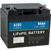 A2D2 baterie LiFePO4 12,8V 50Ah M6