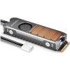 AXAGON CLR-M2FAN, měděný chladič s ventilátorem pro jedno i oboustranný M.2 SSD disk, výška 13 mm