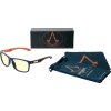 GUNNAR kancelářské/herní brýle INTERCEPT ASSASSIN’s CREED MIRAGE EDITION INDIGO * jantarová skla * BLF 65 * GUNNAR focus
