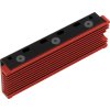 AXAGON CLR-M2, hliníkový pasivní chladič pro jedno i oboustranný M.2 SSD disk, výška 12 mm