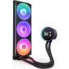 NZXT vodní chladič Kraken 360 ELITE RGB / 3x120mm RGB fan / 4-pin PWM / LCD disp. / 6 let