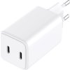 Sandberg AC Charger Dual USB-C PD65W EU