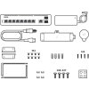 Ubiquiti UISP Console - Router, předinstal. UISP aplikace, 9x GbE port, 2x SFP+ port