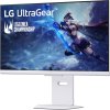 LG monitor 32G810SA-W  31,5" IPS 4K 3840x2160 / 16:9 /144Hz/ 400cdm / 1ms /DP/ USB-C 65W/2xHDMI/LAN/repro/výškově nastav