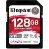 Kingston Canvas React Plus/SDHC/128GB/UHS-II U3 / Class 10