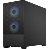 Fractal Design Pop Mini Air RGB Black TG Clear Tint/Micro Tower/Transpar./Černá