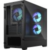 Fractal Design Pop Mini Air RGB Black TG Clear Tint/Micro Tower/Transpar./Černá