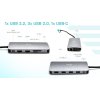 i-tec dokovací stanice USB 3.0/ USB-C/ TB/ USB-C 3.2/ 4x USB-A/ 2x HDMI/ VGA/ LAN/ micro SD/SD/ PD 100W