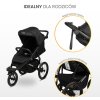 WÓZEK SPACEROWY LIMA DELUXE BLACK