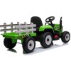 Elektrický traktor Baby Mix Erick s dálkovým ovladačem zelený