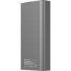COLORWAY powerbanka/ 20 000mAh/ 2x USB QC3.0/ USB-C Power Delivery 20W/ Lighting/ LED/ Micro-USB/ Šedivá