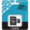 Kingston Canvas Go Plus A2/Micro SDXC/256GB/UHS-I U3 / Class 10/+ Adaptér