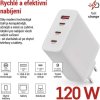Univerzální USB adaptér GaN do sítě PD 120 W max.
