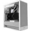 NZXT skříň H5 Flow edition / 2x120 mm fan / USB 3.0 / USB-C 3.1 / průhledná bočnice / mesh panel / bílá