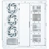 Zalman skříň P50 DS / Middle Tower / 4x120mm ARGB fan / 2x USB 3.0 / USB-C / panoramatická / bílá