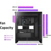 NZXT skříň H7 Flow edition / ATX / 3x 120 mm fan / USB-C / 2x USB / prosklená bočnice / mesh panel / bílá
