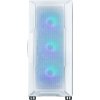 Zalman skříň I3 Neo ARGB white / ATX / 4x120 ARGB fan / 2xUSB 3.0 / 1xUSB 2.0 / prosklená bočnice / mesh panel / bílá