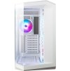 MSI skříň MAG PANO 100R PZ White/ bez zdroje/ levé a přední sklo/ 4x 120 mm A-RGB fan/ 1x USB-C/ 1x USB3.2/ bílá