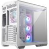 MSI skříň MAG PANO 100R PZ White/ bez zdroje/ levé a přední sklo/ 4x 120 mm A-RGB fan/ 1x USB-C/ 1x USB3.2/ bílá