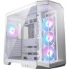 MSI skříň MAG PANO 100R PZ White/ bez zdroje/ levé a přední sklo/ 4x 120 mm A-RGB fan/ 1x USB-C/ 1x USB3.2/ bílá