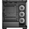 DEEPCOOL skříň CG580 4F / ATX / 4x120mm ARGB fans / 2xUSB 3.0 / panoramatická / tvrzené sklo / černá
