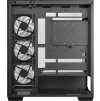 DEEPCOOL skříň CG580 4F / ATX / 4x120mm ARGB fans / 2xUSB 3.0 / panoramatická / tvrzené sklo / černá