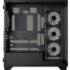 BitFenix skříň CETO / ATX / 4x 120mm FRGB fan / 2x USB 3.0 / USB-C / tvrzené sklo / černá