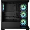 BitFenix skříň CETO / ATX / 4x 120mm FRGB fan / 2x USB 3.0 / USB-C / tvrzené sklo / černá