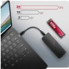 AXAGON externí ARMORED box pro M.2 NVMe SSD / EEM2-20G / USB-C / USB 3.2 Gen2 / až 20 Gbit/s / kabel 38cm