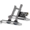 AXAGON PCEA-PSN, PCIe řadič - 1x paralelní (LPT) + 2x sériový port (RS232) 250 kbps, vč. LP