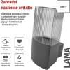 Zahradní nástěnné svítidlo LANA, 11,7 x 10,6 x 21,8 cm, 1 x E27, 25 W