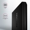 AXAGON box na M.2 NVMe SSD / EEM2-UB2 / USB-C / USB 3.2 Gen2 / černý / kabel 20cm USB-C na USB-C