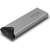 AXAGON box na M.2 NVMe SSD / EEM2-UG2 / USB-C / USB 3.2 Gen2 / kabel 22cm USB-C na USB-C