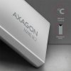 AXAGON box na M.2 NVMe SSD / EEM2-UG2 / USB-C / USB 3.2 Gen2 / kabel 22cm USB-C na USB-C