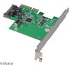AKASA PCIe karta USB 3.2 Gen 2 interní konektor