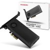 AXAGON slot adaptér do PCIe x4 na M.2 NVMe M-KEY nebo SATA B-KEY vč. chladiče / PCEM2-DC / low-profile