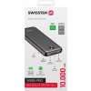 Swissten Power bank 10000 mAh WORX PRO - černá