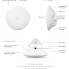 Ubiquiti Wave Nano - 60GHz PtP/PtMP klient, 41dBi, 5GHz záloha, 1x GbE,  propustnost 2 Gbps
