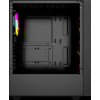Gembird Fornax 4000 ARGB/Midi Tower/Transpar./Černá