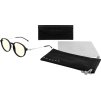 GUNNAR kancelářske/herní brýle LOOP ONYX/MERCURY  * čirá  skla  * BLF 35 *GUNNAR focus