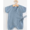 Kojenecký letní mušelínový overal New Baby blue 74 (6-9m)