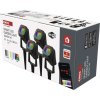 GoSmart venkovní LED bodové světlo, startovací sada, 4 díly, 7 W, RGBIC stmívatelné, WiFi