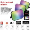 GoSmart venkovní LED reflektor, startovací sada, 3 díly, 14 W, RGBIC stmívatelné, WiFi