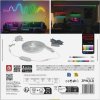 GoSmart ohebný LED pásek NEON bílý, 3 m, 23 W, RGBIC stmívatelný, WiFi
