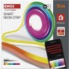 GoSmart ohebný LED pásek NEON bílý, 3 m, 23 W, RGBIC stmívatelný, WiFi