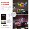 GoSmart LED svítidlo Hexagon, startovací sada, 10 dílů, 19 W, RGBIC stmívatelné, WiFi
