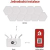 GoSmart LED svítidlo Hexagon, startovací sada, 10 dílů, 19 W, RGBIC stmívatelné, WiFi