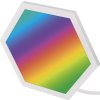 GoSmart LED svítidlo Hexagon, startovací sada, 10 dílů, 19 W, RGBIC stmívatelné, WiFi
