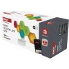 GoSmart LED stolní lampa Hexagon bílá, 6 dílů, RGBIC stmívatelná, WiFi